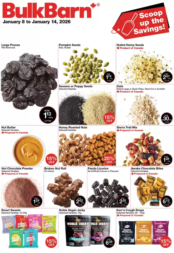 Bulk Barn catalogue in Richmond | Weekly Flyer | 2026-01-08T00:00:00.000Z - 2026-01-14T00:00:00.000Z