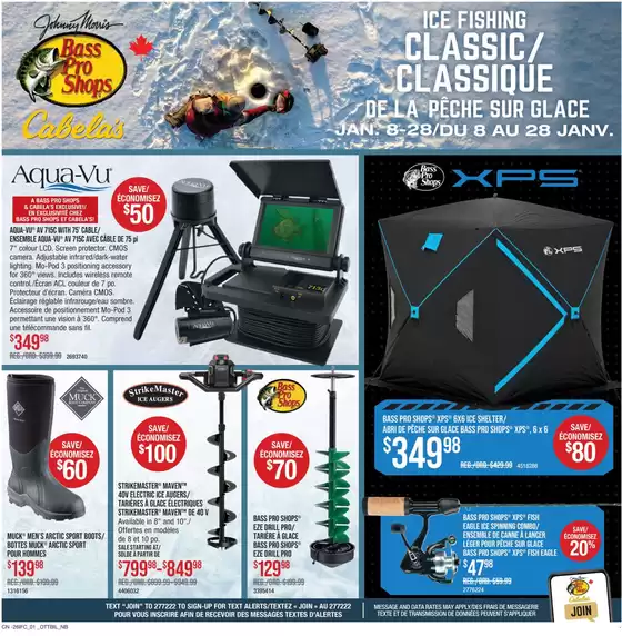 Cabela's catalogue in Whitecourt | Ice fishing Classic | 2026-01-08T00:00:00.000Z - 2026-01-28T00:00:00.000Z