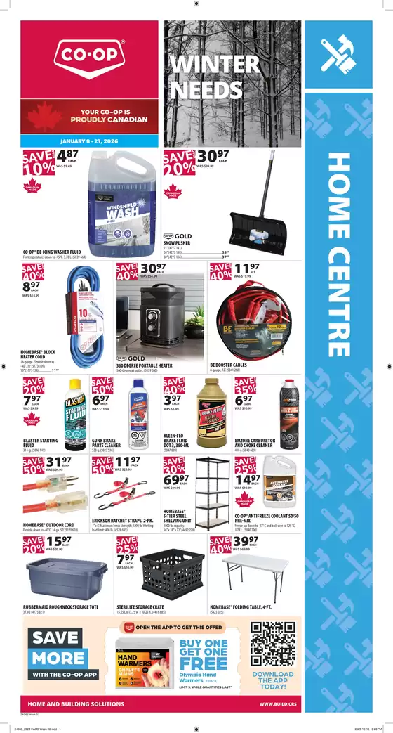 Co-op Home Centre catalogue in Barrie | Exclusive bargains | 2026-01-08T00:00:00.000Z - 2026-01-21T00:00:00.000Z