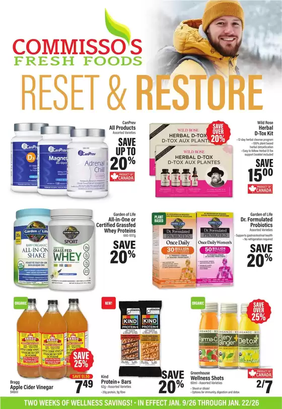 Commisso's Fresh Foods catalogue in Ste. Anne | Commisso's Fresh Foods weeky flyer | 2026-01-09T00:00:00.000Z - 2026-01-22T00:00:00.000Z