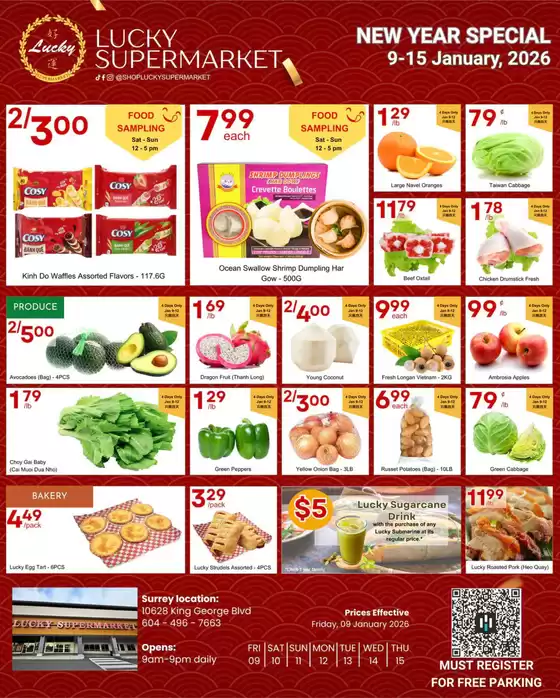 Lucky Supermarket catalogue in Westerose | Surrey specials  | 2026-01-09T00:00:00.000Z - 2026-01-15T00:00:00.000Z