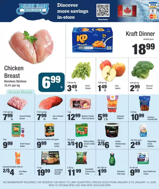 Bulkley Valley Wholesale catalogue in Surrey | Discover more savings in-store | 2026-01-09T00:00:00.000Z - 2026-01-14T00:00:00.000Z