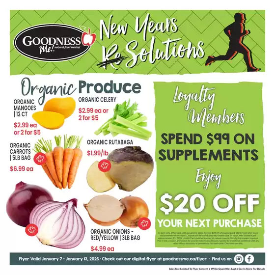 Goodness Me catalogue in Surrey | Weekly flyer  | 2026-01-09T00:00:00.000Z - 2026-01-13T00:00:00.000Z