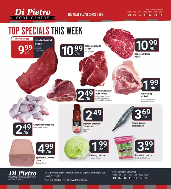 Di Pietro catalogue in Surrey | Top specials this week  | 2026-01-09T00:00:00.000Z - 2026-01-14T00:00:00.000Z