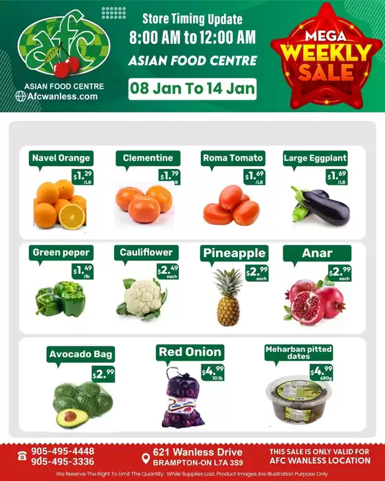 Asian Food Centre catalogue in Courtenay | Mega weekly sale  | 2026-01-12T00:00:00.000Z - 2026-01-14T00:00:00.000Z