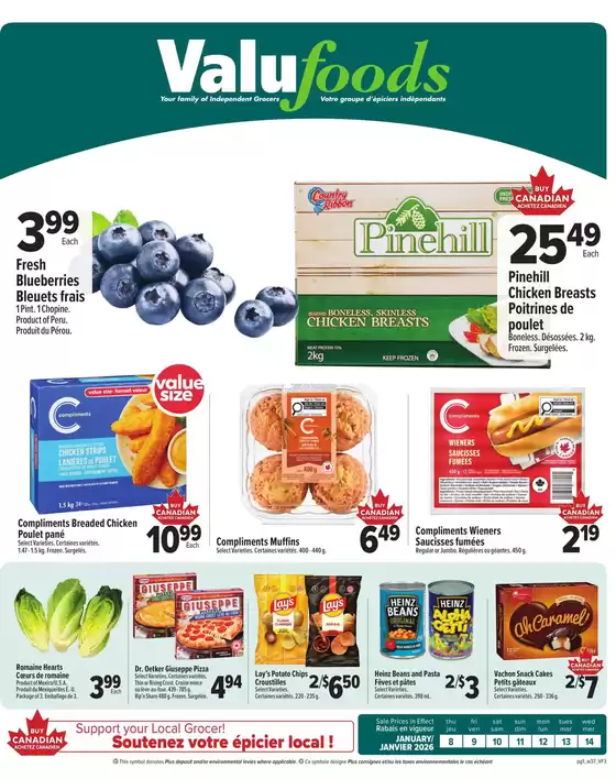 ValuFoods catalogue in Courtenay | Weekly flyer  | 2026-01-12T00:00:00.000Z - 2026-01-14T00:00:00.000Z