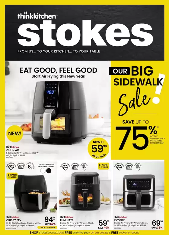 Stokes catalogue in Ottawa | Our big sidewalk sale | 2026-01-12T00:00:00.000Z - 2026-01-25T00:00:00.000Z