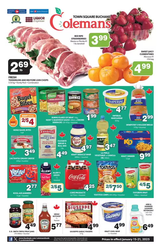 Coleman's catalogue in Richmond | Attractive special offers for everyone | 2026-01-15T00:00:00.000Z - 2026-01-21T00:00:00.000Z