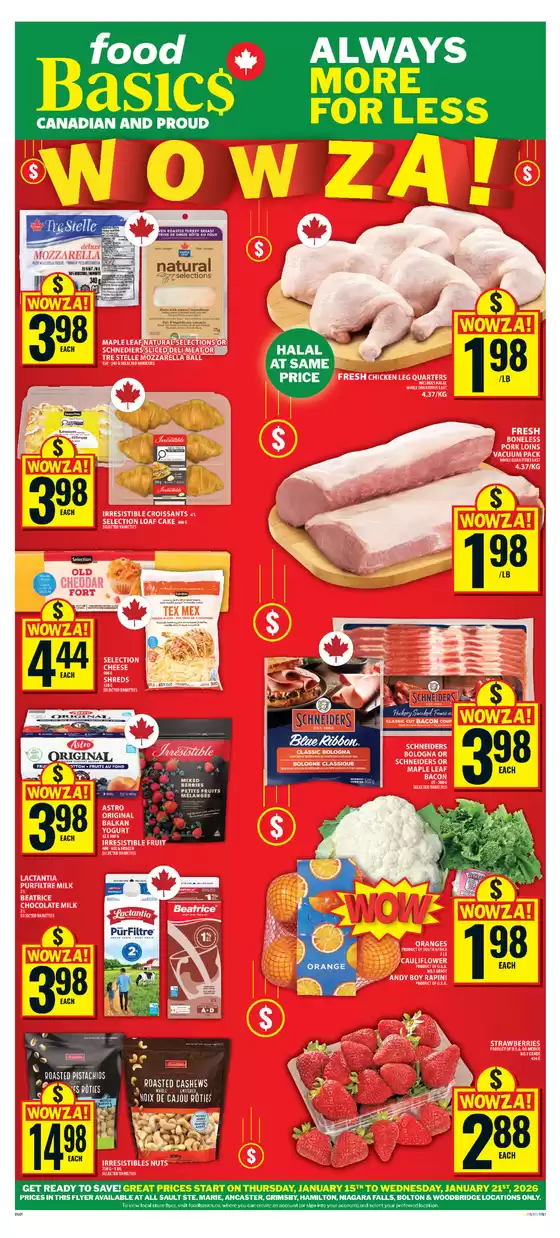 Food Basics catalogue in Kanata | Current special promotions | 2026-01-15T00:00:00.000Z - 2026-01-21T00:00:00.000Z