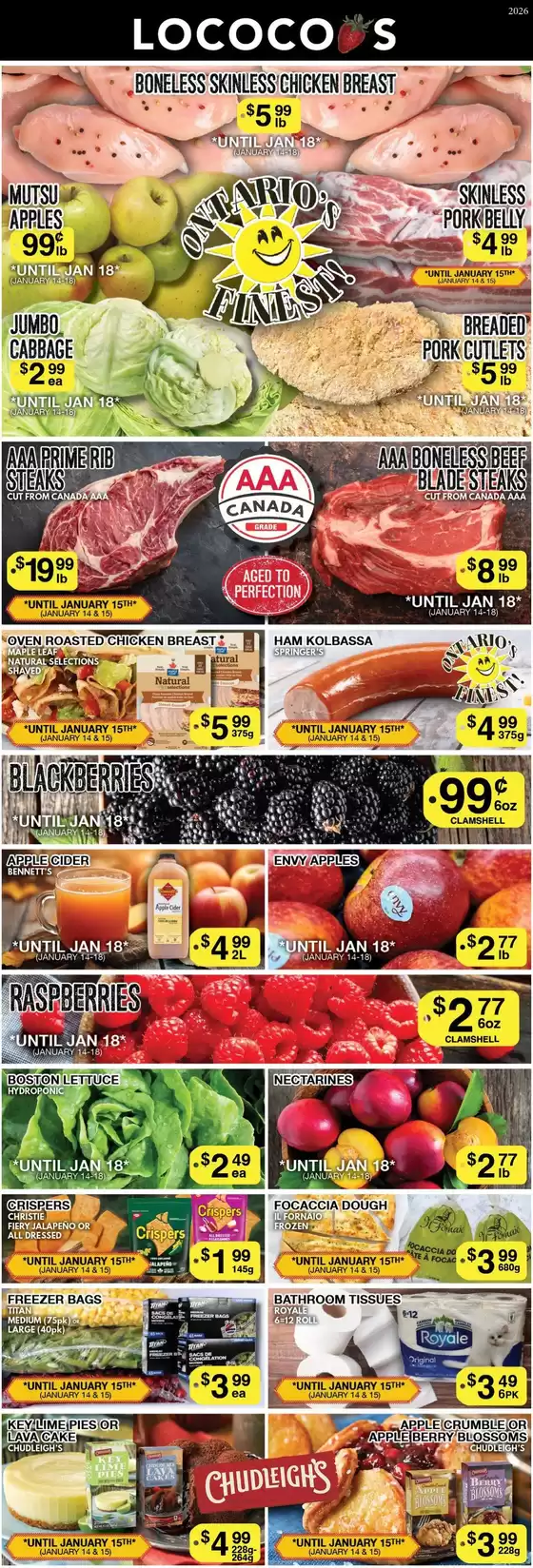Lococos catalogue in Sudbury | Lococos Weekly ad | 2026-01-14T00:00:00.000Z - 2026-01-18T00:00:00.000Z