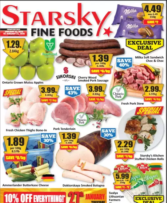 Starsky catalogue in Belleville | Weekly flyer  | 2026-01-15T00:00:00.000Z - 2026-01-21T00:00:00.000Z