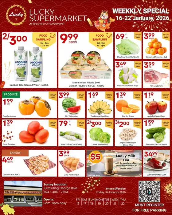 Lucky Supermarket catalogue in Midland | Weekly specials od 16.01 do 22.01.2024 | 2026-01-16T00:00:00.000Z - 2026-01-22T00:00:00.000Z