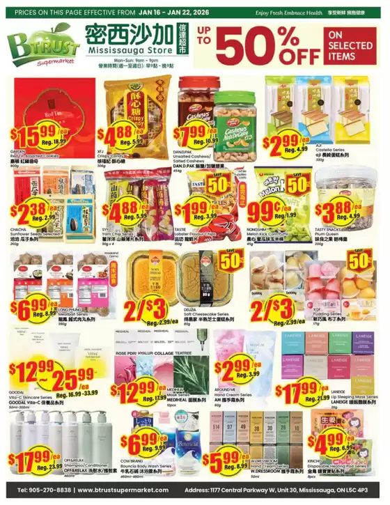 Btrust Supermarket catalogue in Midland | Up to 50 % off  | 2026-01-16T00:00:00.000Z - 2026-01-22T00:00:00.000Z