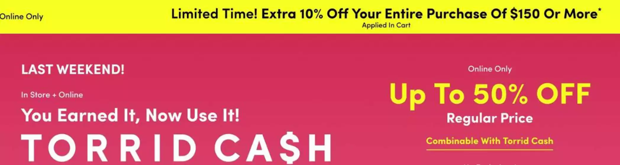 Torrid catalogue in Markham | Up to 50 % off  | 2026-01-16T00:00:00.000Z - 2026-02-01T00:00:00.000Z