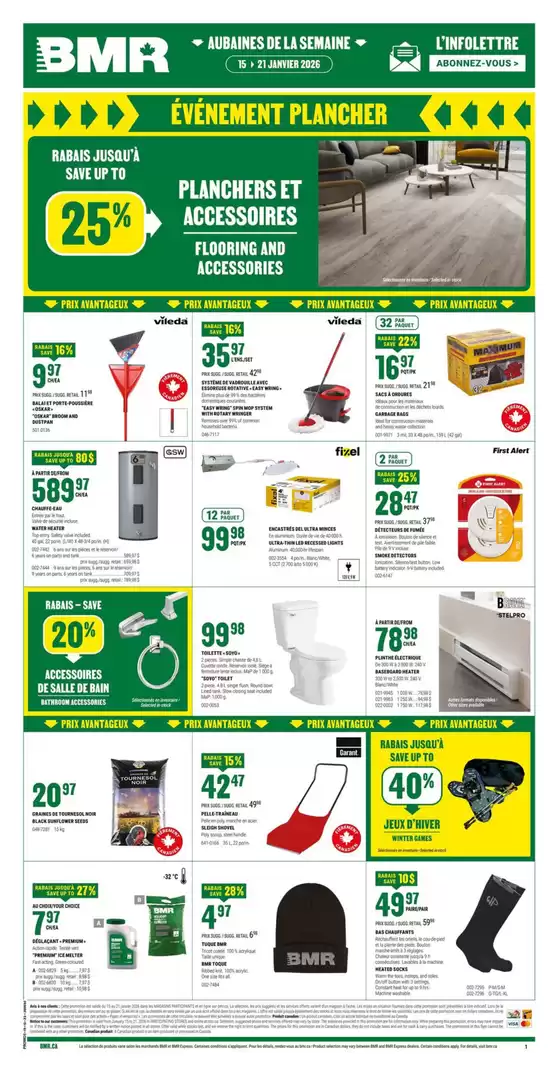 BMR catalogue in Red Deer | Weekly Ad | 2026-01-15T00:00:00.000Z - 2026-01-21T00:00:00.000Z