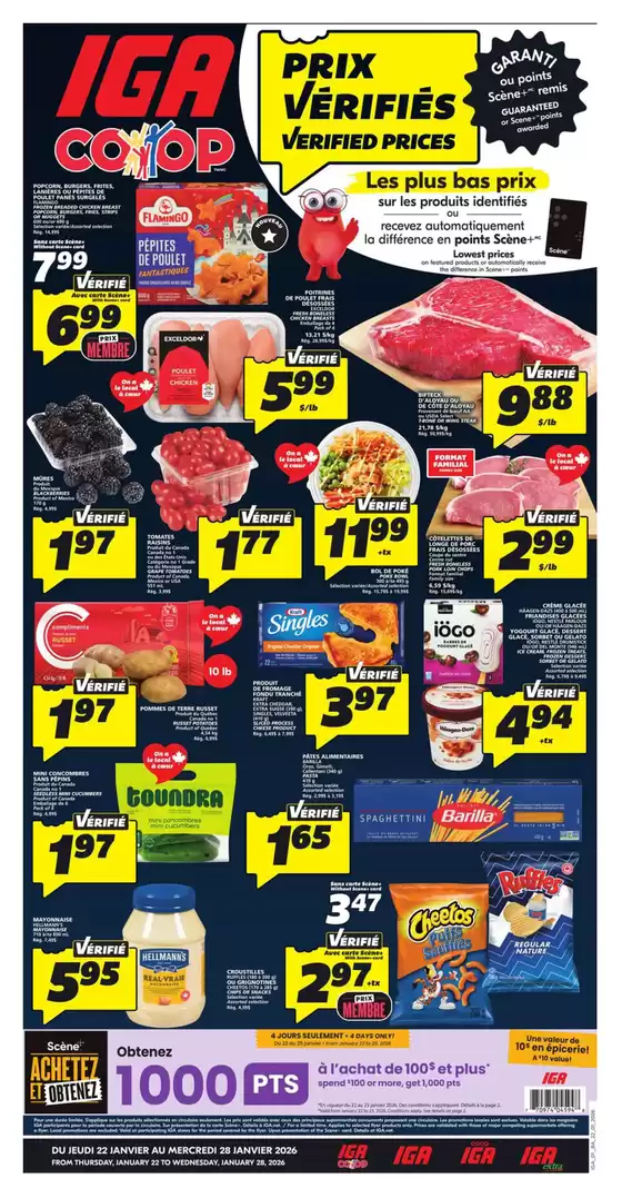 IGA Extra catalogue in Winnipeg | Exclusive deals for our customers | 2026-01-22T00:00:00.000Z - 2026-01-28T00:00:00.000Z