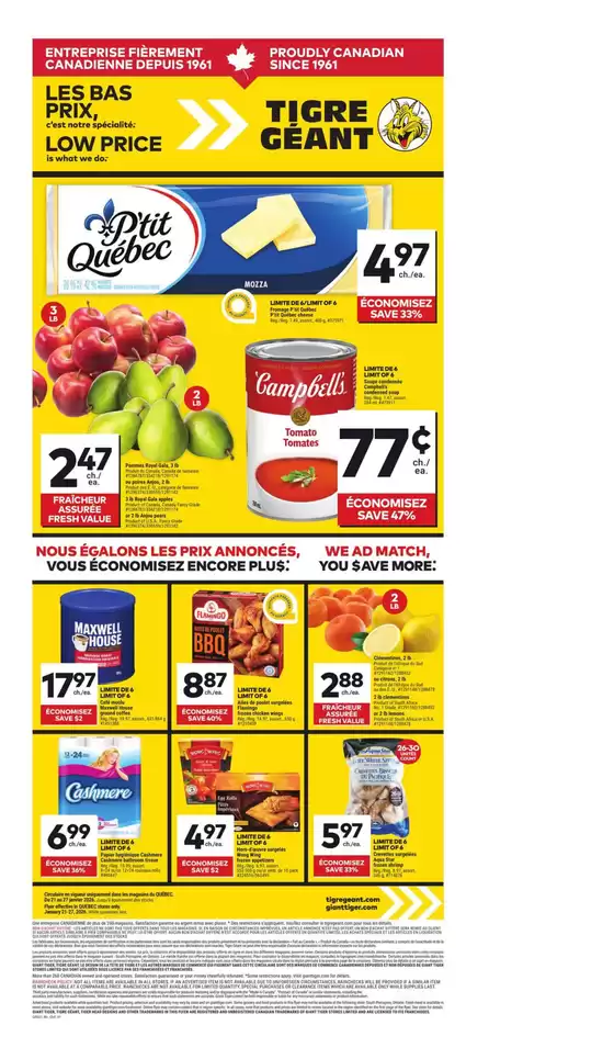 Giant Tiger catalogue in Winnipeg | Our best offers for you | 2026-01-21T00:00:00.000Z - 2026-01-27T00:00:00.000Z