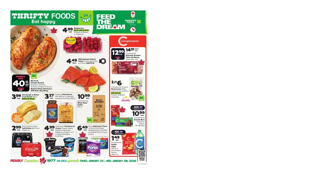 Thrifty Foods catalogue in Maidstone | Top offers for all bargain hunters | 2026-01-22T00:00:00.000Z - 2026-01-28T00:00:00.000Z