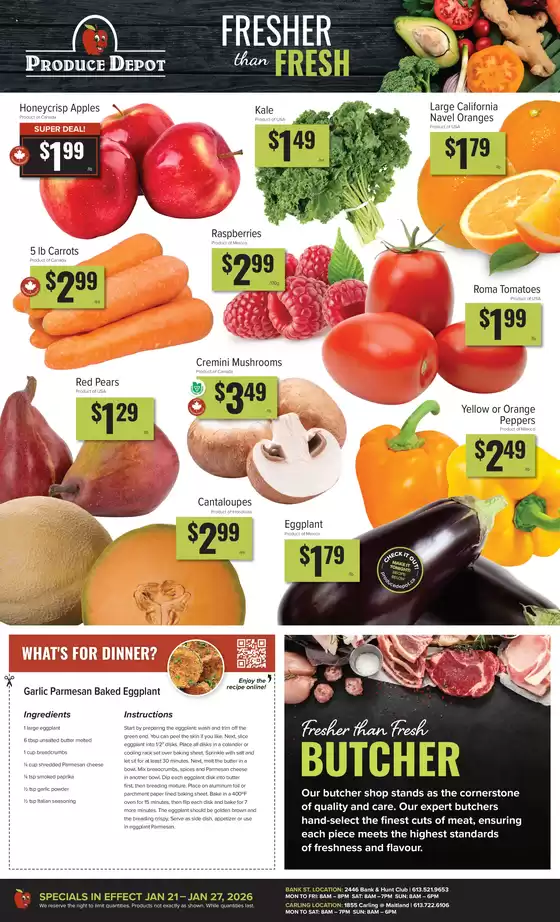 Produce Depot catalogue in North York | Produce Depot | 2026-01-21T00:00:00.000Z - 2026-01-27T00:00:00.000Z
