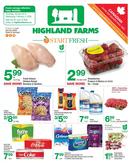 Highland Farms catalogue in North York | Highland Farms flyer | 2026-01-22T00:00:00.000Z - 2026-02-04T00:00:00.000Z