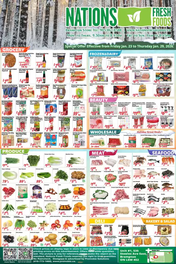 Nations Fresh Foods catalogue in Barrie | Winter favorites are here! | 2026-01-23T00:00:00.000Z - 2026-01-29T00:00:00.000Z