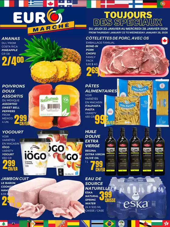 Euromarché catalogue in Kitchener | Toujours des speciaux | 2026-01-23T00:00:00.000Z - 2026-01-28T00:00:00.000Z