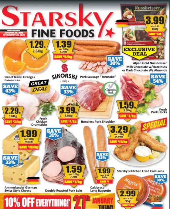 Starsky catalogue in Kitchener | Weekly Flyer | 2026-01-23T00:00:00.000Z - 2026-01-28T00:00:00.000Z