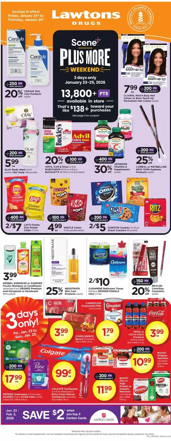 Lawtons Drugs catalogue in Calgary | Weekly flyer | 2026-01-23T00:00:00.000Z - 2026-01-29T00:00:00.000Z