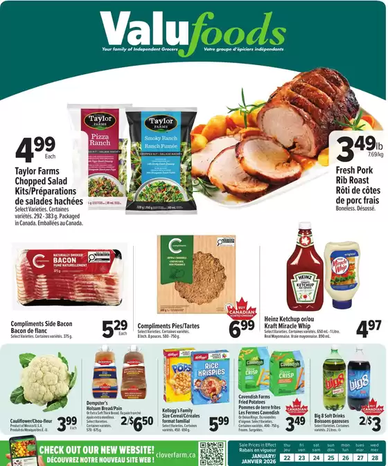ValuFoods catalogue in Kitchener | Weekly Flyer | 2026-01-23T00:00:00.000Z - 2026-01-28T00:00:00.000Z