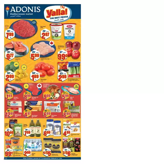 Marché Adonis catalogue in Saint-Jérôme | Great offer for all customers | 2026-01-29T00:00:00.000Z - 2026-02-04T00:00:00.000Z