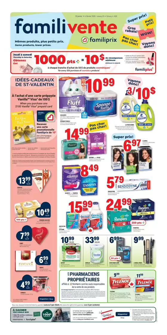 Familiprix catalogue in Killarney | Circulaire | 2026-01-29T00:00:00.000Z - 2026-02-04T00:00:00.000Z