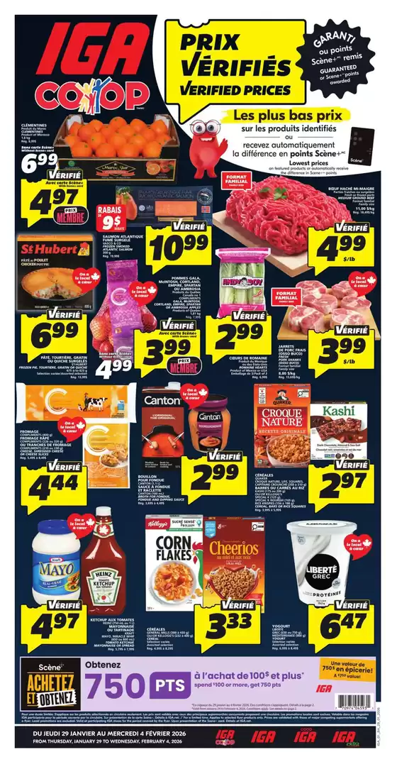 IGA Extra catalogue in Saint-Jérôme | New offers to discover | 2026-01-29T00:00:00.000Z - 2026-02-04T00:00:00.000Z