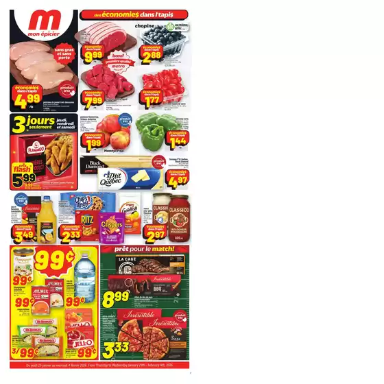 Metro catalogue in Saint-Jérôme | Exclusive deals for our customers | 2026-01-29T00:00:00.000Z - 2026-02-04T00:00:00.000Z