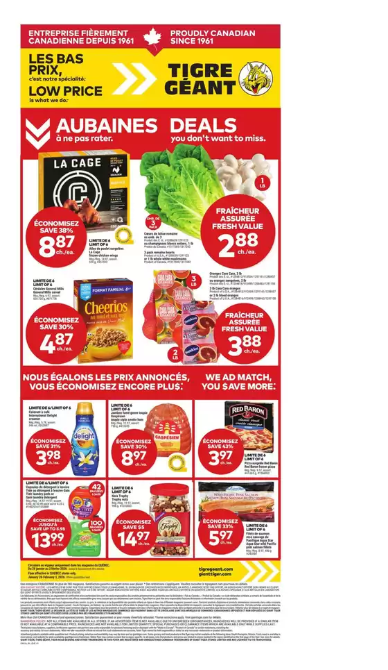 Giant Tiger catalogue in Saint-Jérôme | Discover attractive offers | 2026-01-28T00:00:00.000Z - 2026-02-03T00:00:00.000Z