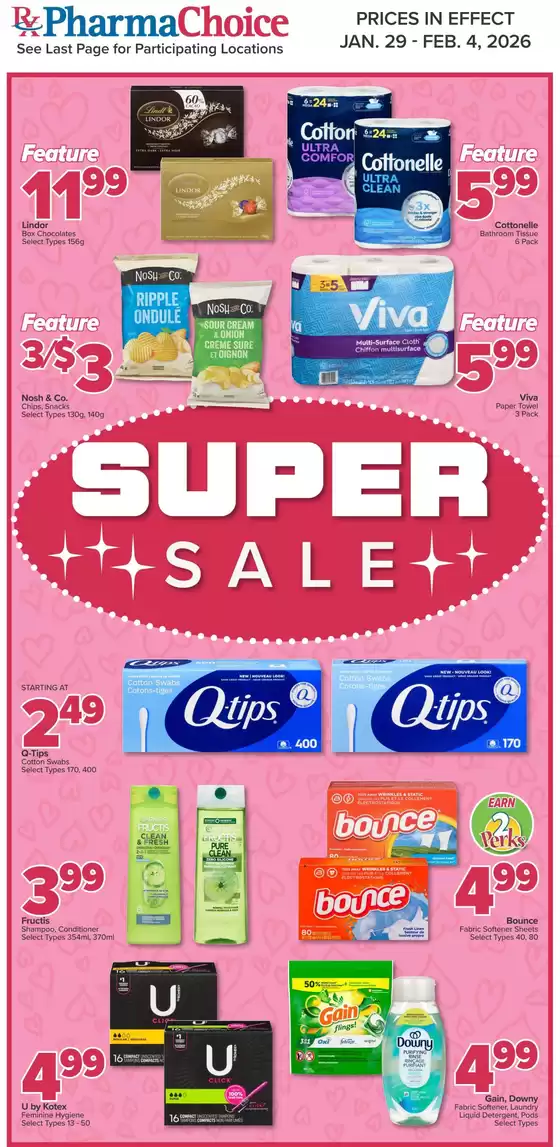 PharmaChoice catalogue in Gatineau | Current special promotions | 2026-01-29T00:00:00.000Z - 2026-02-04T00:00:00.000Z