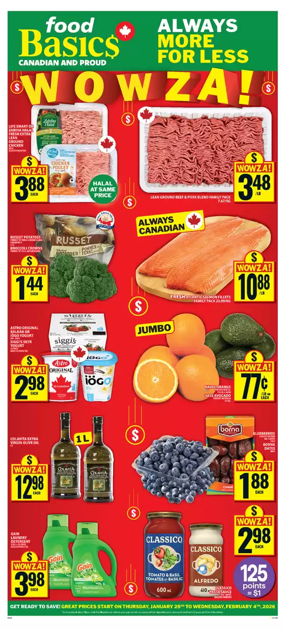 Food Basics catalogue in North York | Great offer for bargain hunters | 2026-01-29T00:00:00.000Z - 2026-02-04T00:00:00.000Z