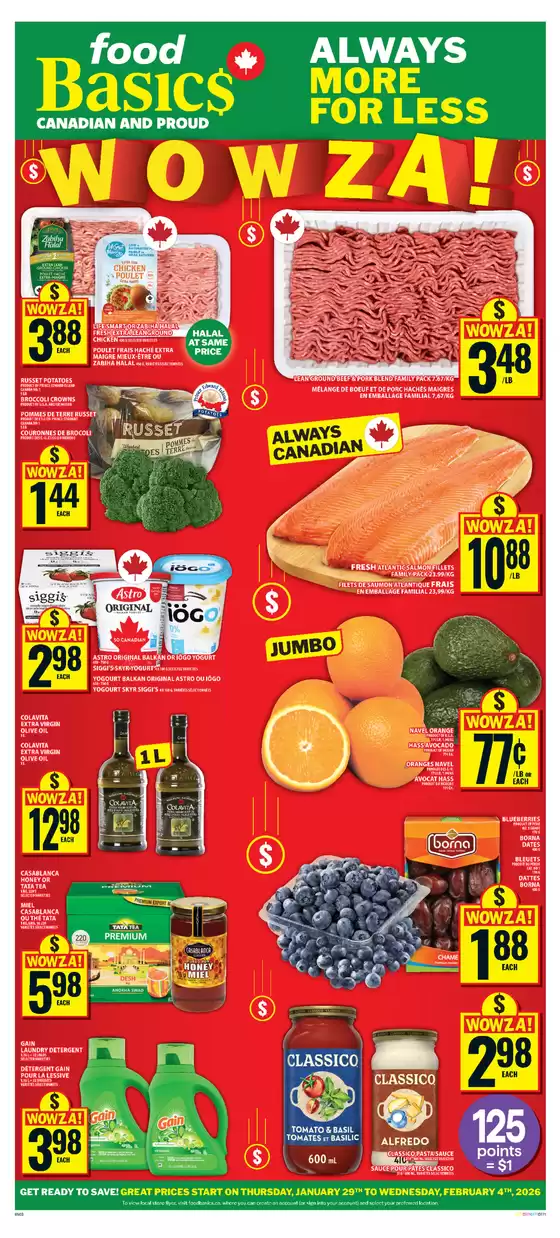 Food Basics catalogue in North York | Exclusive deals and bargains | 2026-01-29T00:00:00.000Z - 2026-02-04T00:00:00.000Z