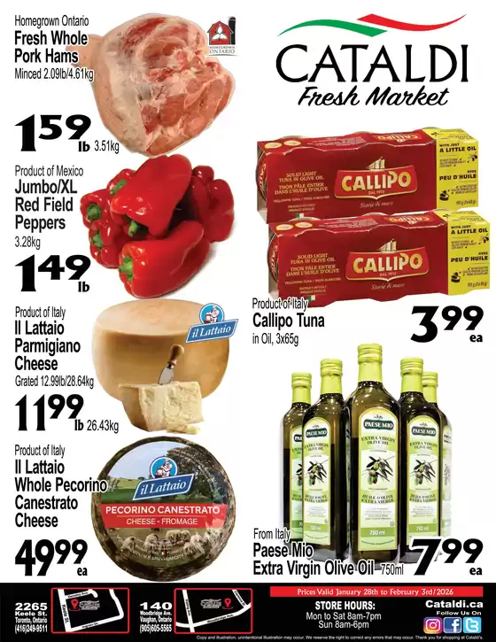 Cataldi catalogue in Coquitlam | Our best deals for you | 2026-01-28T00:00:00.000Z - 2026-02-03T00:00:00.000Z