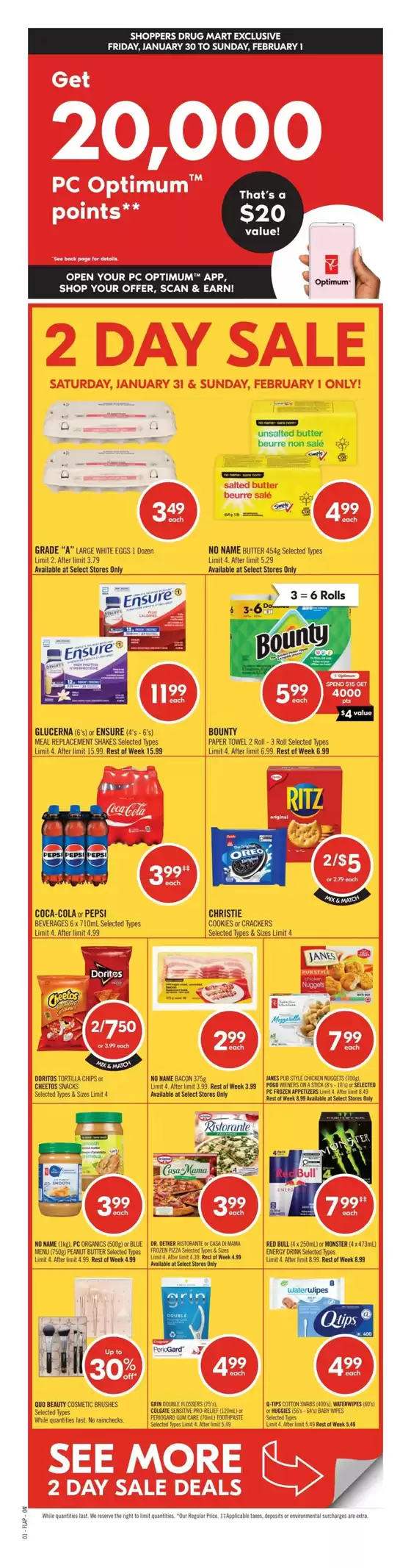 Shoppers Drug Mart catalogue in Hamilton | New offers to discover | 2026-01-30T00:00:00.000Z - 2026-02-01T00:00:00.000Z