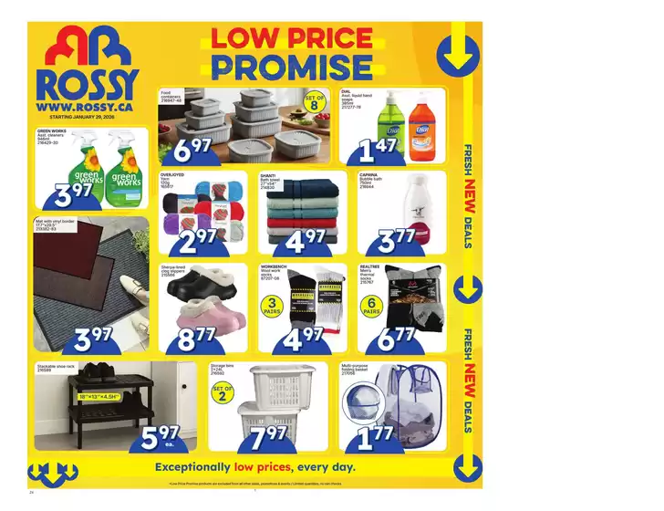 Rossy catalogue in Kanata | Discover attractive offers | 2026-01-29T00:00:00.000Z - 2026-02-01T00:00:00.000Z