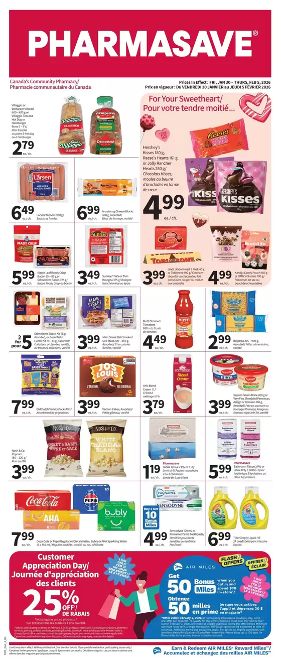 Pharmasave catalogue in Toronto | Our best offers for you | 2026-01-30T00:00:00.000Z - 2026-02-05T00:00:00.000Z