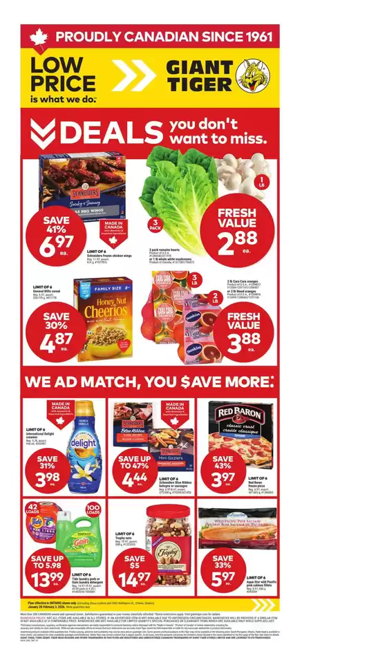 Giant Tiger catalogue in Saint Clements | Our best offers for you | 2026-01-28T00:00:00.000Z - 2026-02-03T00:00:00.000Z