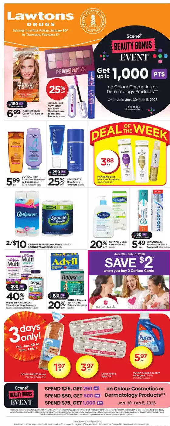 Lawtons Drugs catalogue in Toronto | Weekly Flyer | 2026-01-30T00:00:00.000Z - 2026-02-05T00:00:00.000Z