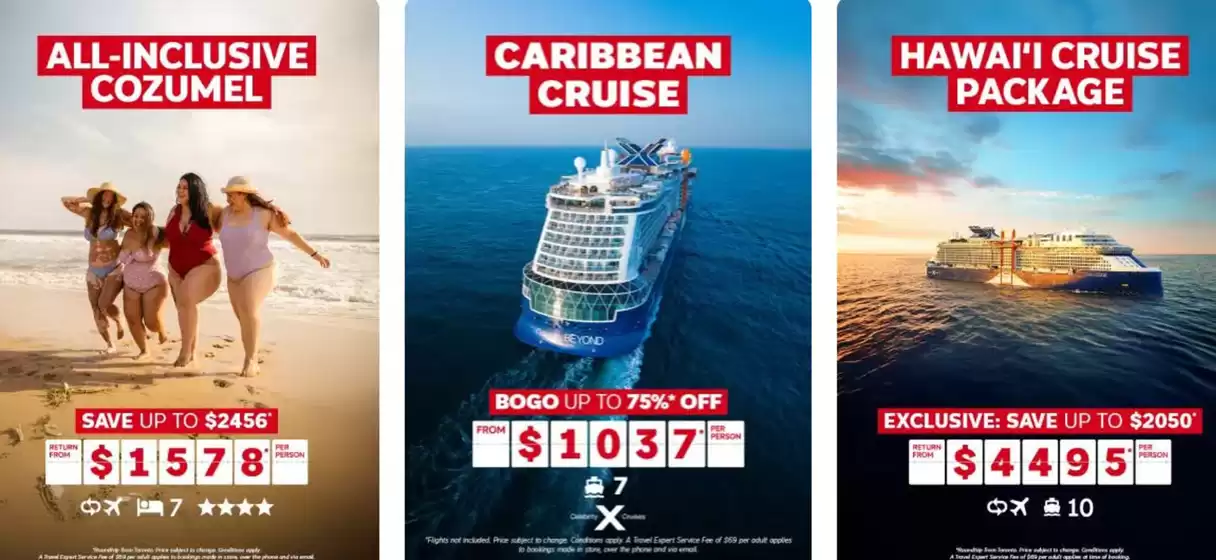 Flight Centre catalogue in Bowmanville | Deals for everyone | 2026-02-02T00:00:00.000Z - 2026-02-23T00:00:00.000Z