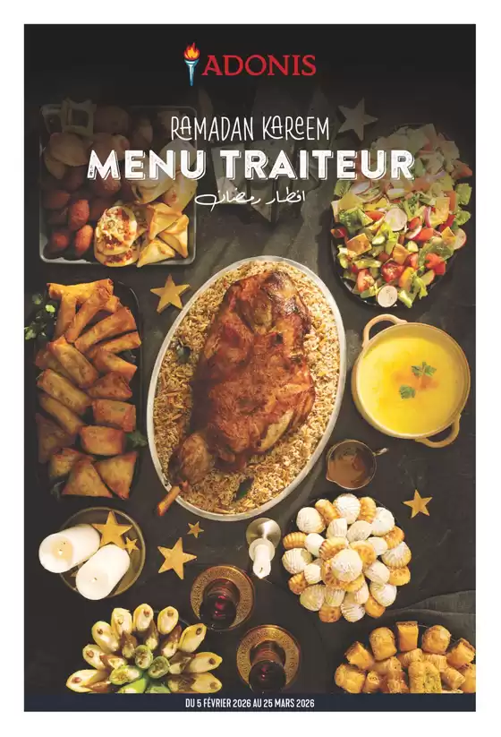 Marché Adonis catalogue in Saint-Lin-Laurentides | Weekly | 2026-02-05T00:00:00.000Z - 2026-03-25T00:00:00.000Z