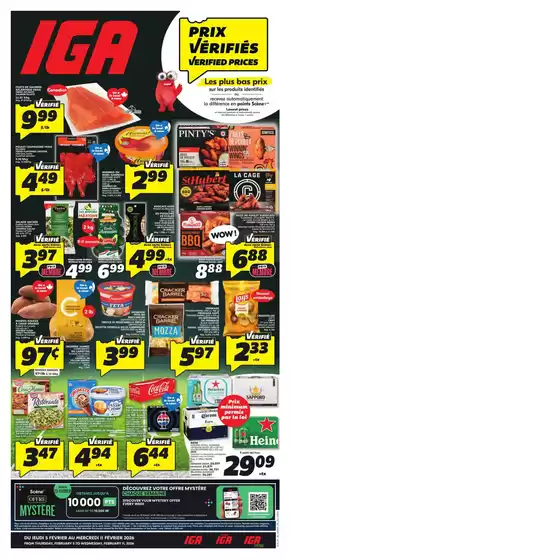 IGA Extra catalogue in Saint-Lin-Laurentides | Current special promotions | 2026-02-05T00:00:00.000Z - 2026-02-11T00:00:00.000Z