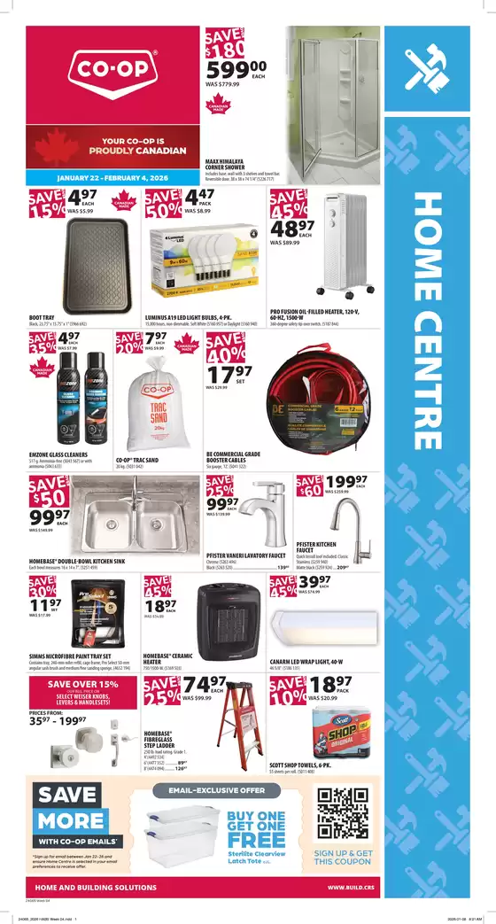 Co-op Home Centre catalogue in Toronto | Home Centre | 2026-01-22T00:00:00.000Z - 2026-02-04T00:00:00.000Z