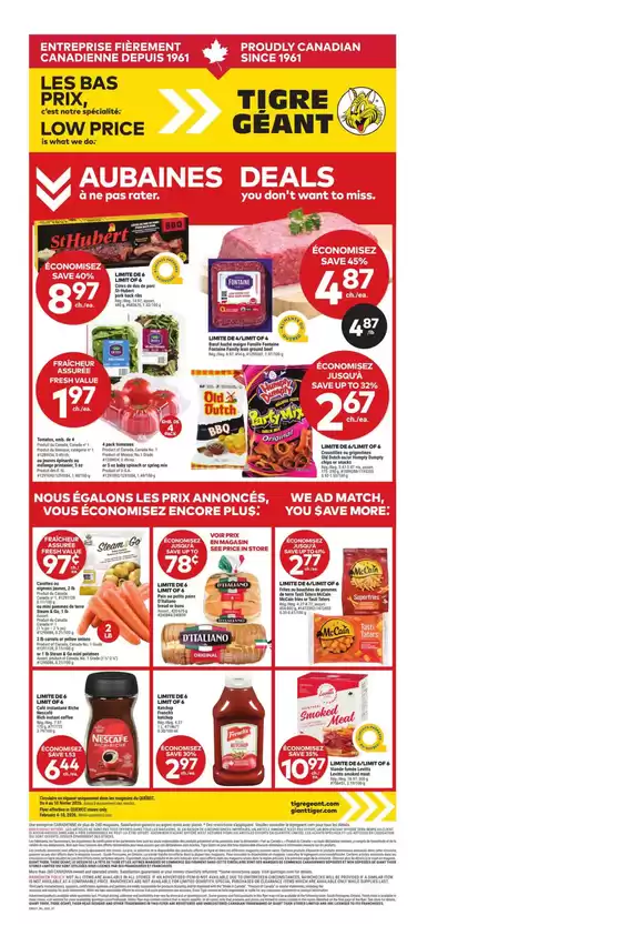 Giant Tiger catalogue in Fredericton | Top offers for all bargain hunters | 2026-02-04T00:00:00.000Z - 2026-02-10T00:00:00.000Z