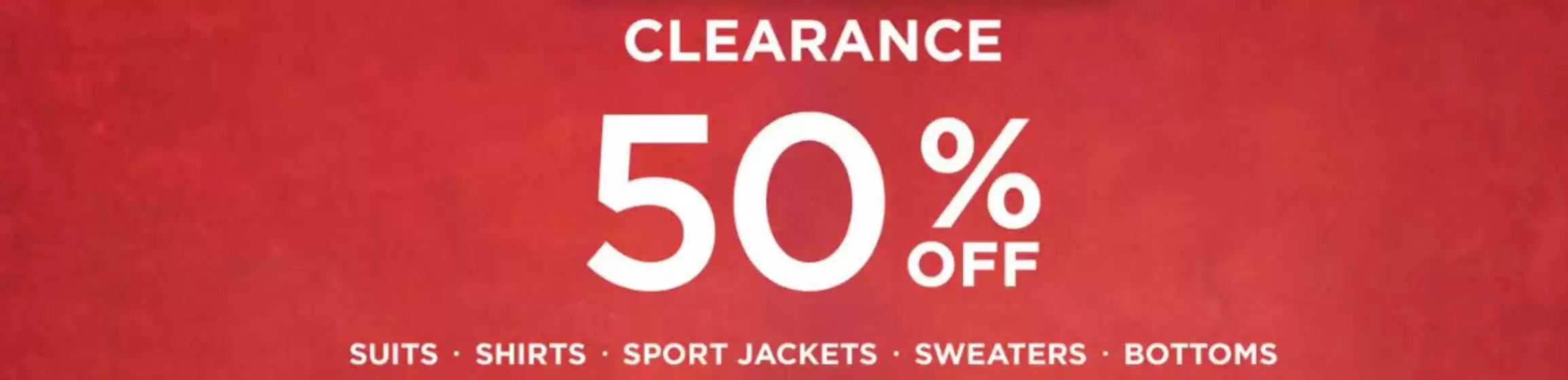 Tip Top Tailors catalogue in Oakville | Clearance up to 50% | 2026-02-03T00:00:00.000Z - 2026-02-17T00:00:00.000Z