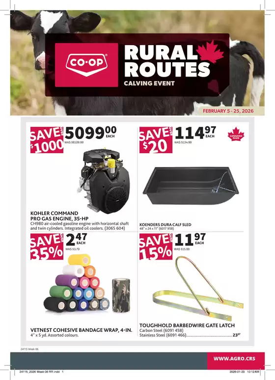 Co-op Agro catalogue | Our best offers for you | 2026-02-05T00:00:00.000Z - 2026-02-25T00:00:00.000Z